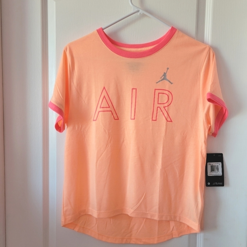Jordan Ringer Tee Orange - Picture 4 of 5